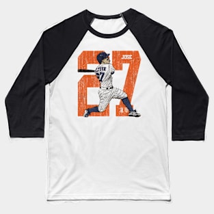 Jose Altuve Houston Sketch Baseball T-Shirt